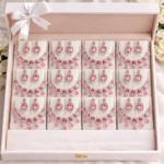 Pink Crystal Bridal Necklace Set – Artificial Jewellery Wholesale Box (10 Pcs) - Image 3